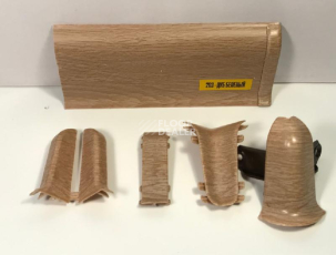 Плинтус Плинтус Ideal Comfort 55mm Дуб беленый 203 фото 1 | FLOORDEALER